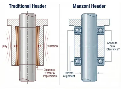Sliding Movement Without Bronze Liners